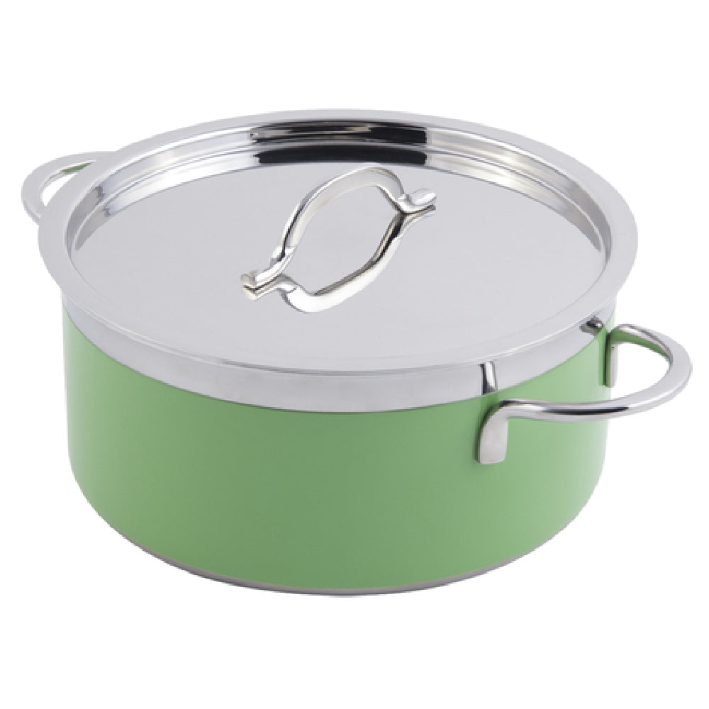 Bon Chef 60300 Classic Country French Collection Pot 2 Qt. 9 Oz. 7-3/4" Dia. X 3-1/2"H