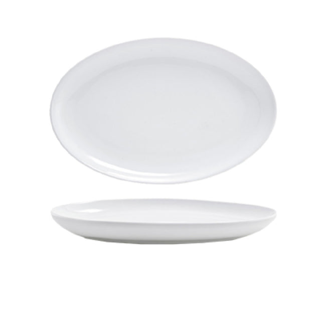 FOH DSP024WHP22 Harmony™ Plate 9-1/4" X 6-1/4" X 1" Oval
