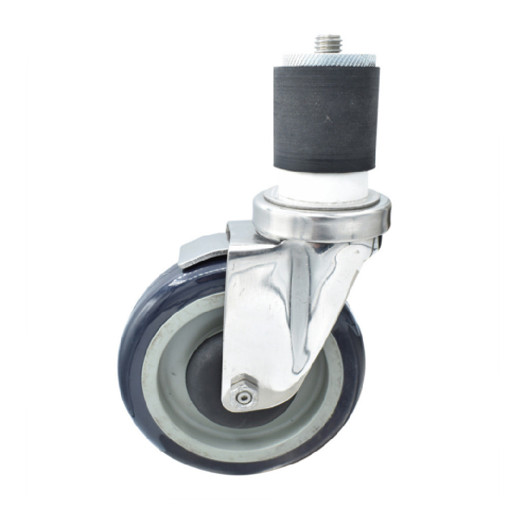 BK Resources 5SS-4RA-PLY-TLB - Swivel Caster, 2" Expanding Stem, 5" Polyurethane Wheel