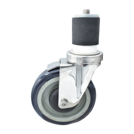 BK Resources 5SS-4RA-PLY-TLB - Swivel Caster, 2" Expanding Stem, 5" Polyurethane Wheel