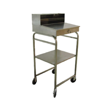 Omcan 13511 (13511) Receiving Desk Mobile Sloped Top