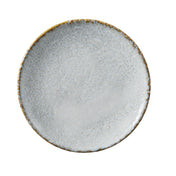 Yanco IB-706 - Iris Blue Plate, 6 1/4" X 3/4", Coupe