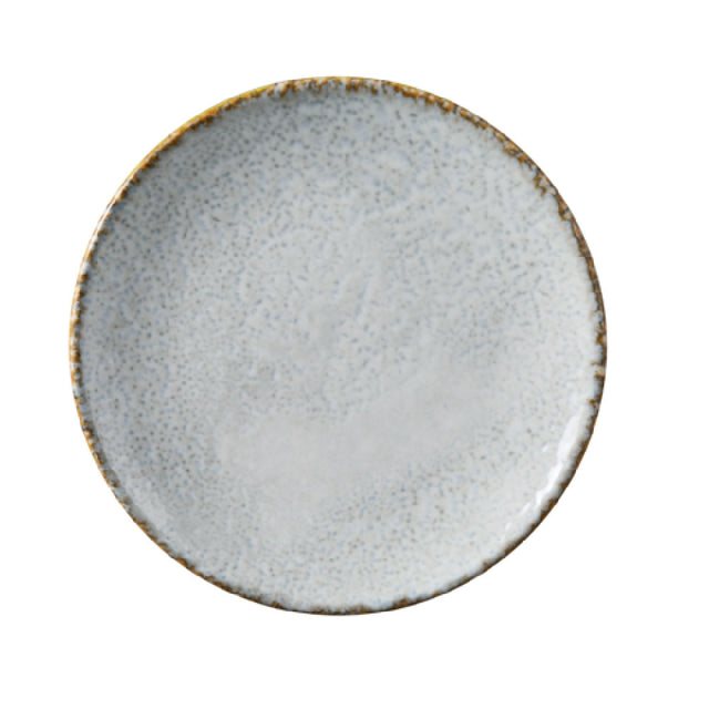 Yanco IB-706 - Iris Blue Plate, 6 1/4" X 3/4", Coupe