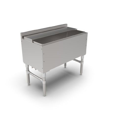 John Boos UBIB-1836-CP7 Slim-Line Underbar Ice Bin/Cocktail Unit 36"W X 18"D X 32-1/2"H Overall Size