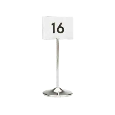 Bauscher Hepp 13.2264.2000 - Table Number Stand, 7-7/8"H (200mm), 18/10 Stainless Steel
