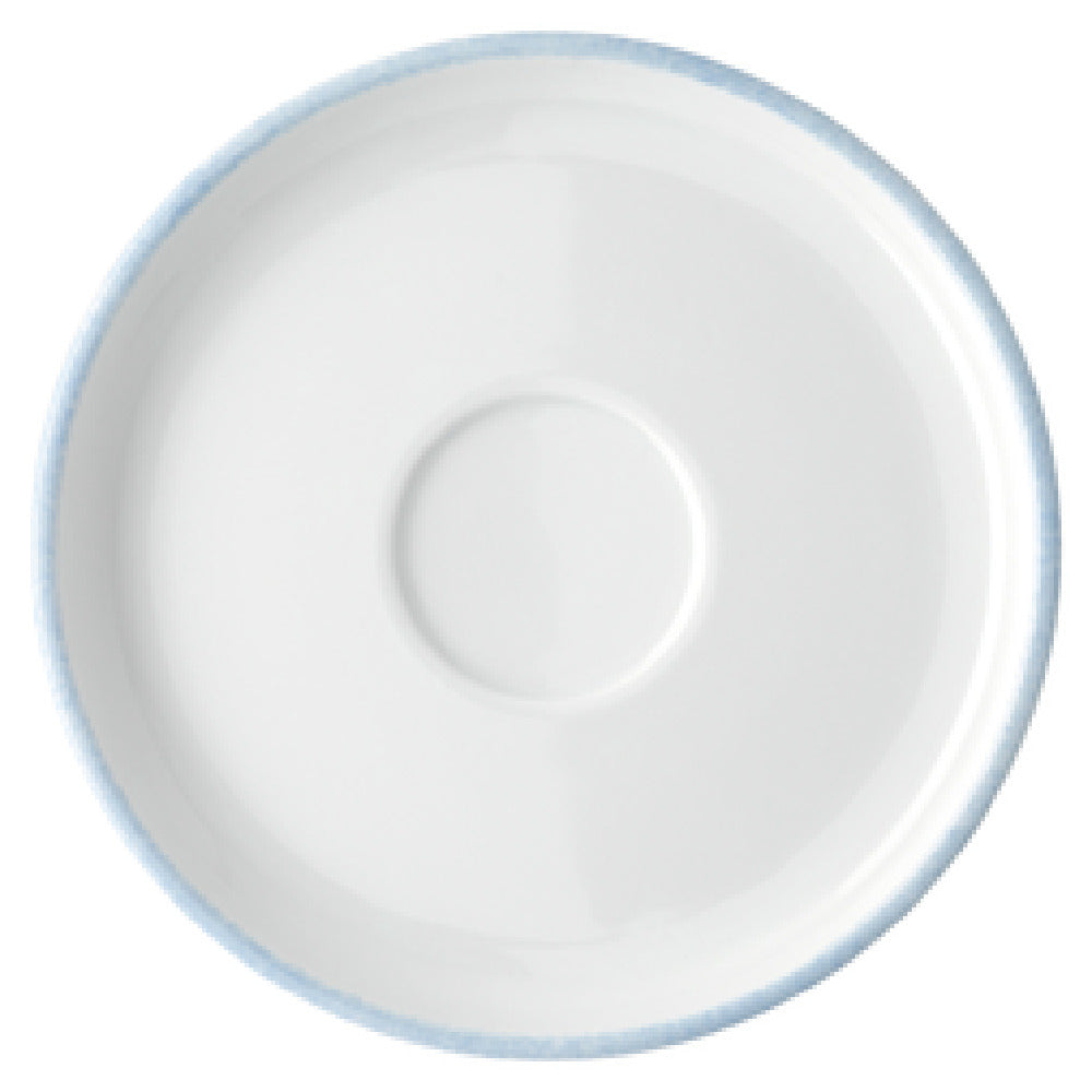 Paderno 10660-405400-34750 Saucer 7-1/8" Dia. Round Porcelain