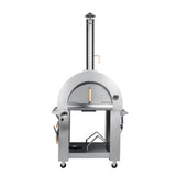 Koolmore KM-OKS-DFPO Residential Gas And Wood Fired Pizza Oven 32"W Flue Tamper Control