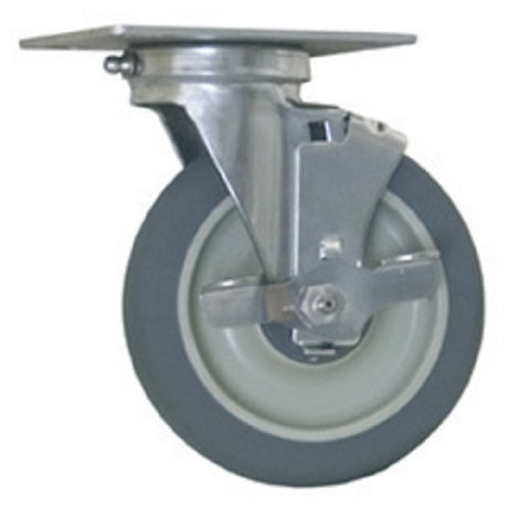 Eagle Group CPR5P-500 - Plate Caster, Rigid, 5" Wheel Diameter