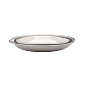 Bauscher Hepp 13.3136.2300 - Bread Basket, 9-3/16"L (234mm) X 6-3/4"W (171mm) X 1-1/2"H (37mm)