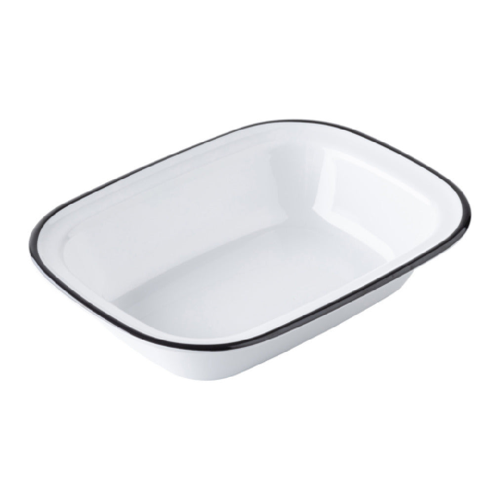 Tablecraft 12162 Canteen Collection Serving Pan 48 Oz. 11" X 8.125" X 2.375" Rectangular