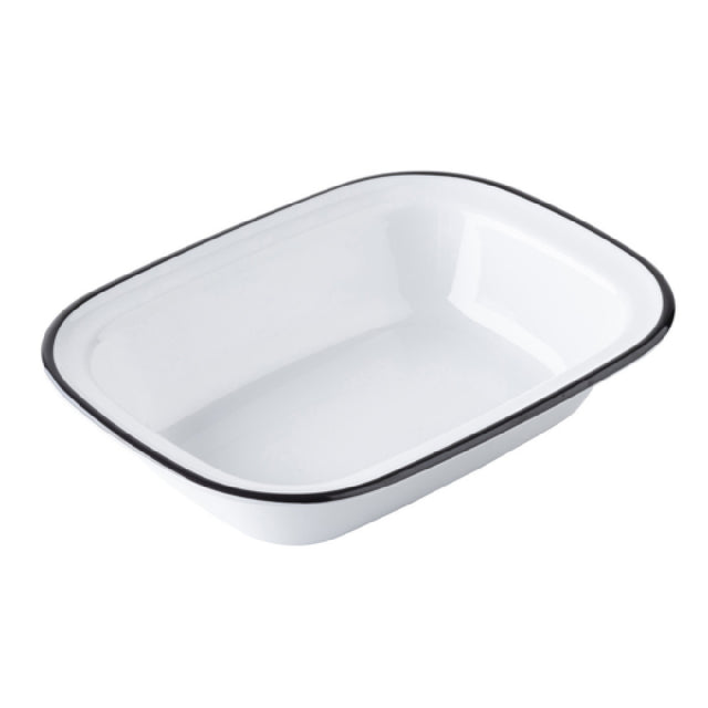 Tablecraft 12162 Canteen Collection Serving Pan 48 Oz. 11" X 8.125" X 2.375" Rectangular