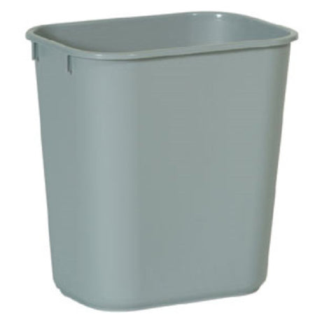 Rubbermaid FG295500GRAY - Waste Basket, 13-5/8 Quart, 11-3/8"W X 8-1/4"D X 12-1/8"H
