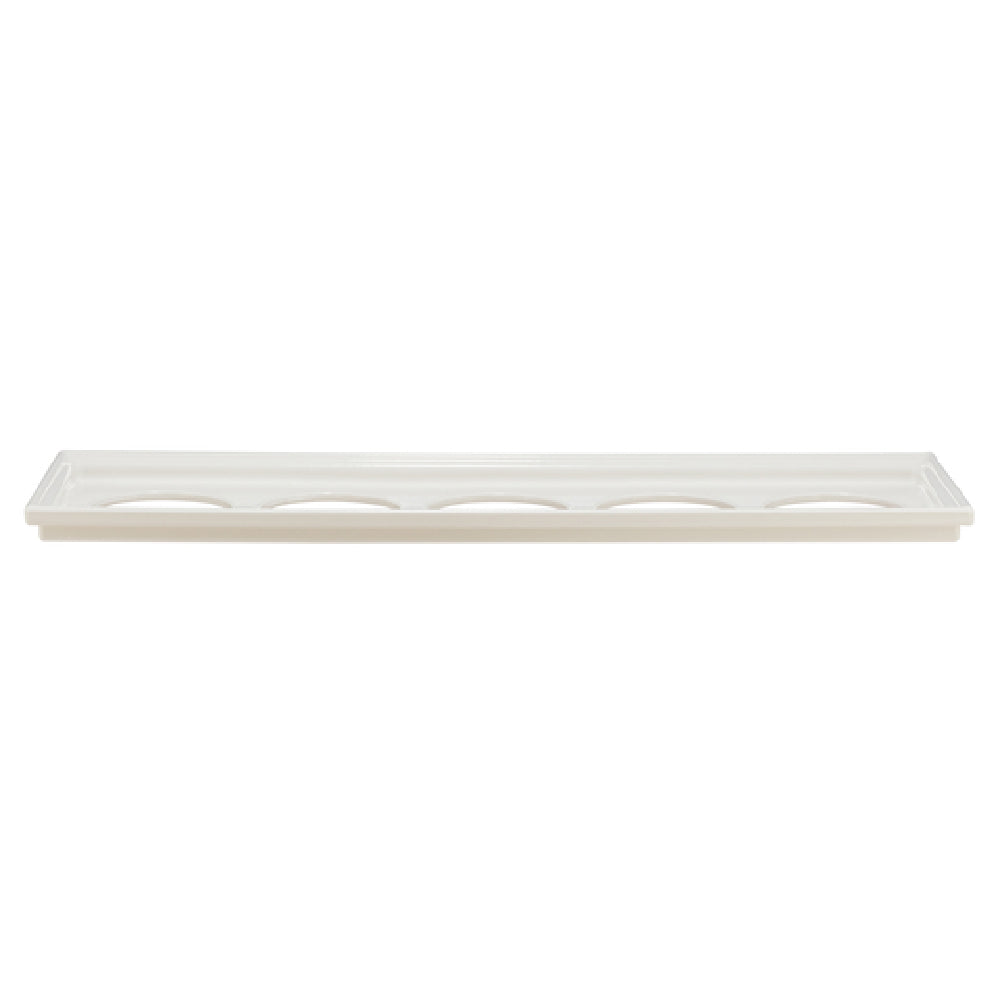 Bon Chef EZ-12L-1-SDSMOKEGRA - EZ Fit Smart Bowl Tile, 1/2 Long, (5) 3-1/8" Cutouts