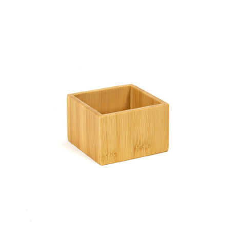 FOH BHO138BBB23 Buffetware Napkin Holder 3-3/4" X 3-3/4" X 2-1/4"H Square