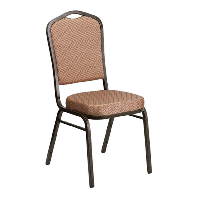 Flash Furniture FD-C01-GOLDVEIN-GO-GG Hercules Series Stacking Banquet Chair 500 Lb. Weight Capacity