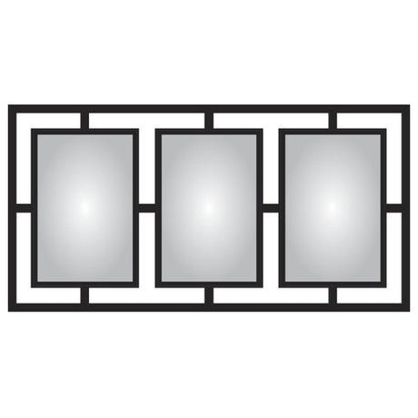 Hubert 34994 - Menu Board, 3-pocket, Wall-mount