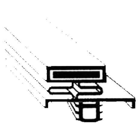 Franklin Machine Products 235-1109 Gasket 22-7/8" X 58-5/8" 4-sided
