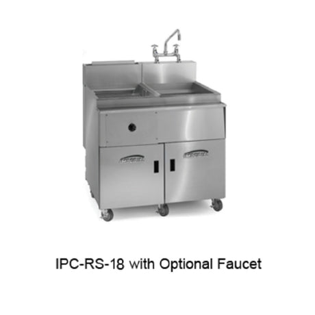 Imperial IPC-RS-14 Rinse Station 12 Gallon Capacity Single Tank