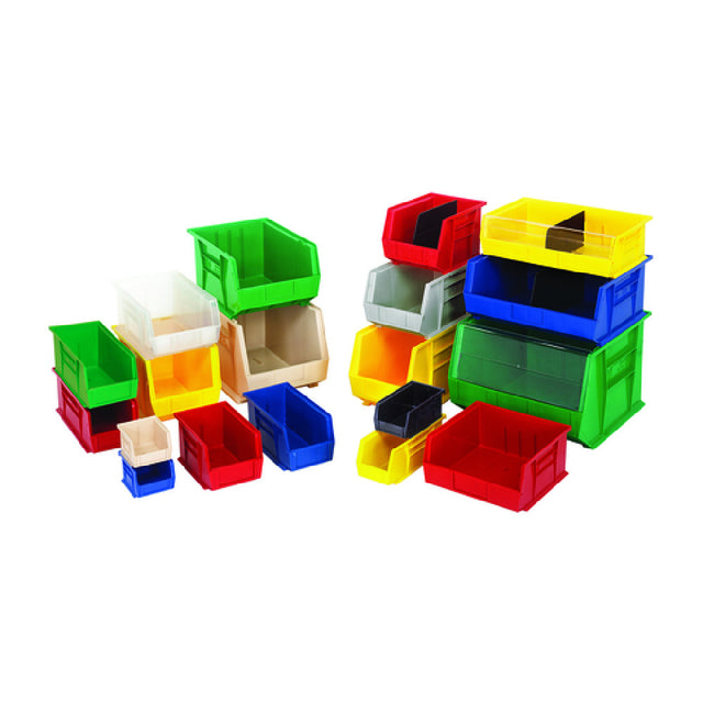 Quantum QUS242CS_RED - Bin, Stacking Or Hanging, 8-1/4"W X 13-5/8"L X 8"H