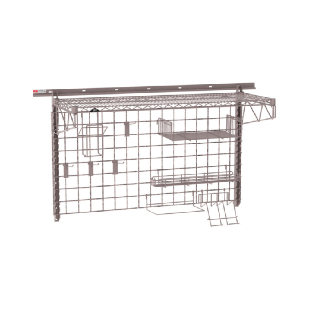 Metro SW-1848K4-30-PIZZA - SmartWall Complete Kit For Pizza Prep, Components Include A Wall Track