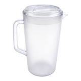 GET P-30128-1-CL - Pitcher With Lid, 128oz., One Gallon Capacity