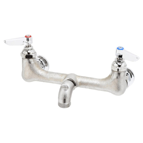 T&S Brass B-0673-RGH Service Sink Faucet 8" Centers 4-5/16" From Wall To Center Of Outlet