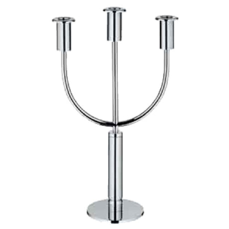 Bauscher Hepp 06.4753.6040 - Candelabra, 14-1/4"H, 3-arms