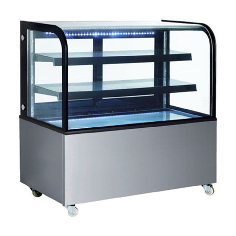 Omcan 47103 (DS-CN-0370) Non-Refrigerated (Dry) Bakery Display Case 48" L