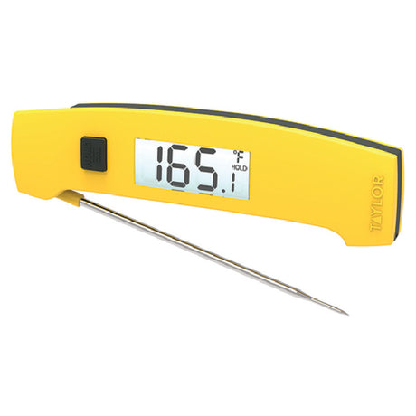 Taylor 9868FDA Folding Thermocouple Thermometer Digital 1.5mm Dia. Step Down Probe