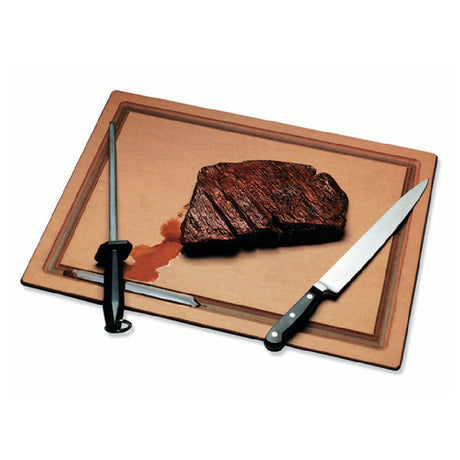 San Jamar TC182412GV Tuff-Cut® Cutting Board 18" X 24" X 1/2" Grooved