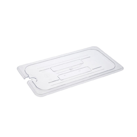 CAC China PCSL-TC Food Pan Cover 1/3-size Notched