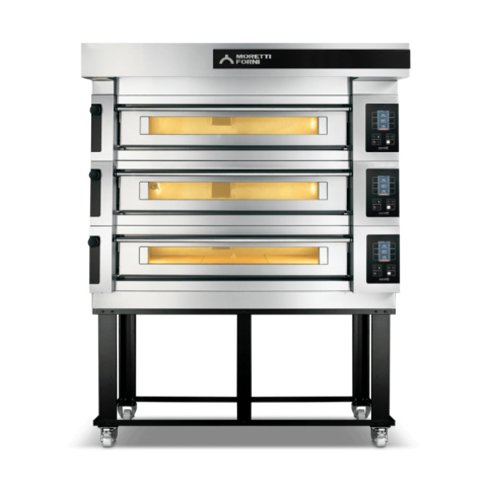 AMPTO S140E3 S1403S03 Serie S Moretti Forni Pizza Oven Electric Deck-type