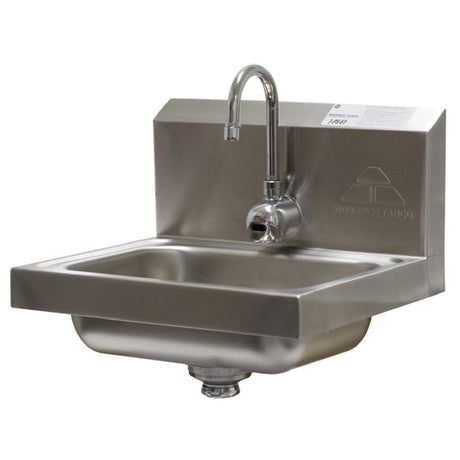 Advance Tabco 7-PS-61 Hand Sink Wall Mounted 14" Wide X 10" Front-to-back X 5" Deep Bowl