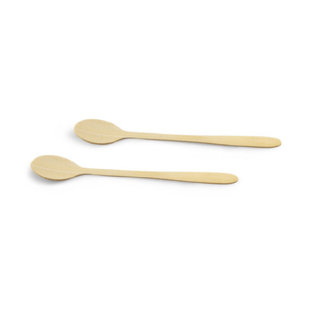 JB Prince RB516 Sorbet Spoon Bamboo Large Disposable