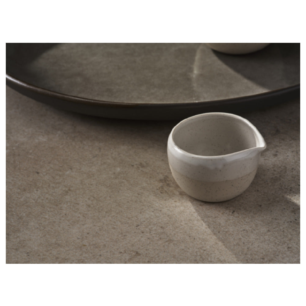 Steelite OG1007912 Spouted Ramekin 2.0 Oz 2.625" X 2.25" X 1.625"