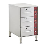Hubert 100544 - Kratos Drawer Warmer, Triple Drawer, Free Standing