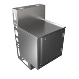 BK Resources UBC-DW-21-W24HL Top Shelf Underbar Cabinet Flat Top With Raised Edge