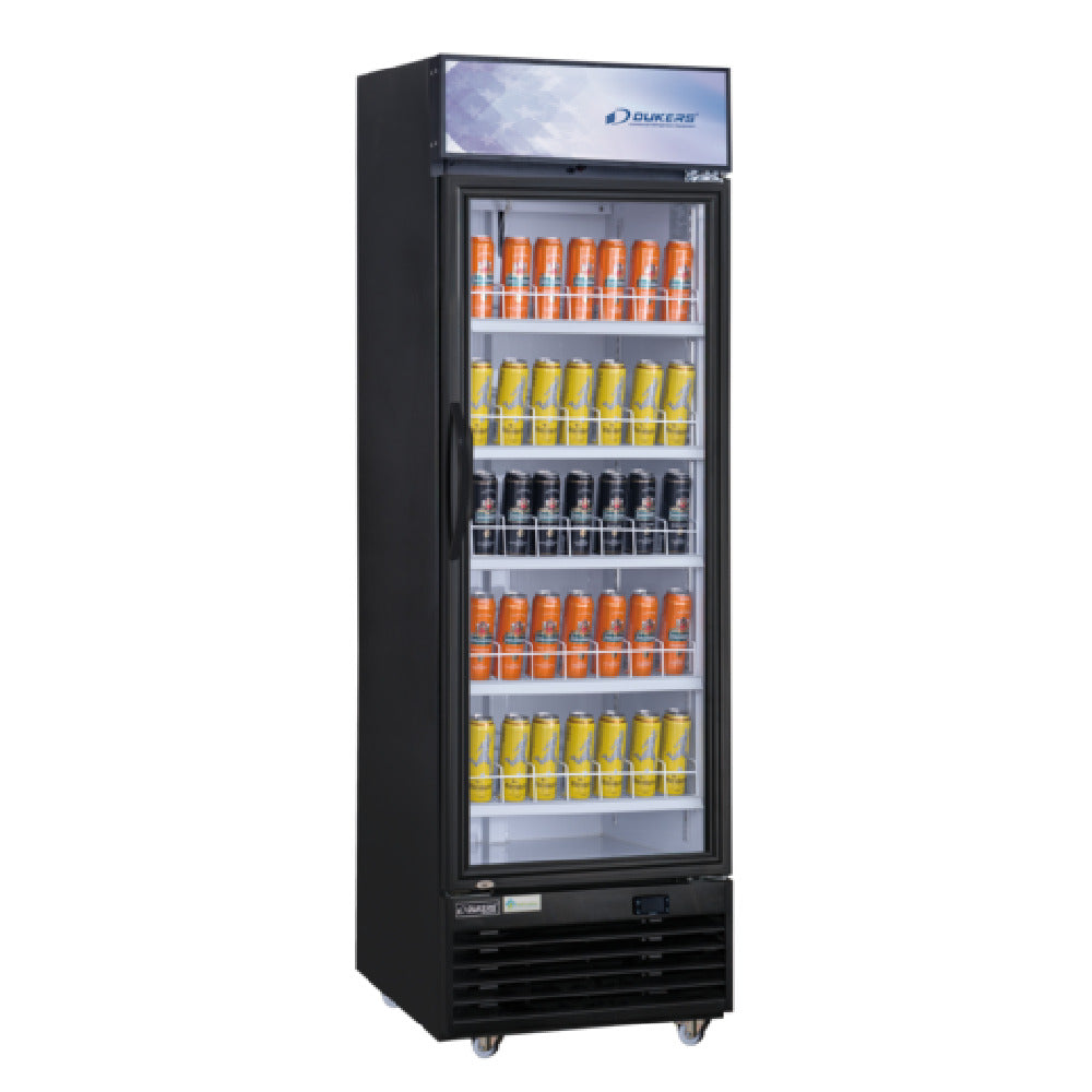 Dukers DSM-15R Refrigerated Merchandiser Reach-in One-section
