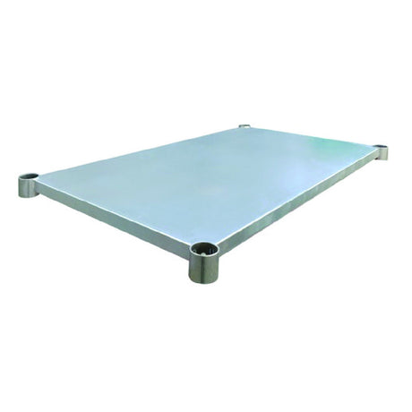 Hubert 46796 - Replacement Undershelf For Kratos Worktables, 30"x72", Galvanized Steel