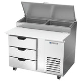 Beverage Air DPD46HC-3 Pizza Top Refrigerated Counter One-section 46"W