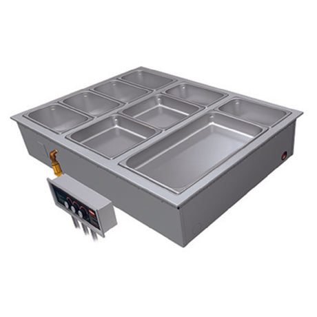 Hatco HWBI43-3D Drop-In Modular/Ganged Heated Well With Drain (3) 4/3 Size Pan Capacity