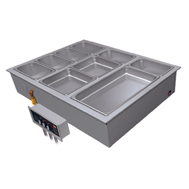 Hatco HWBI43-1D Drop-In Modular/Ganged Heated Well With Drain (1) 4/3 Size Pan Capacity