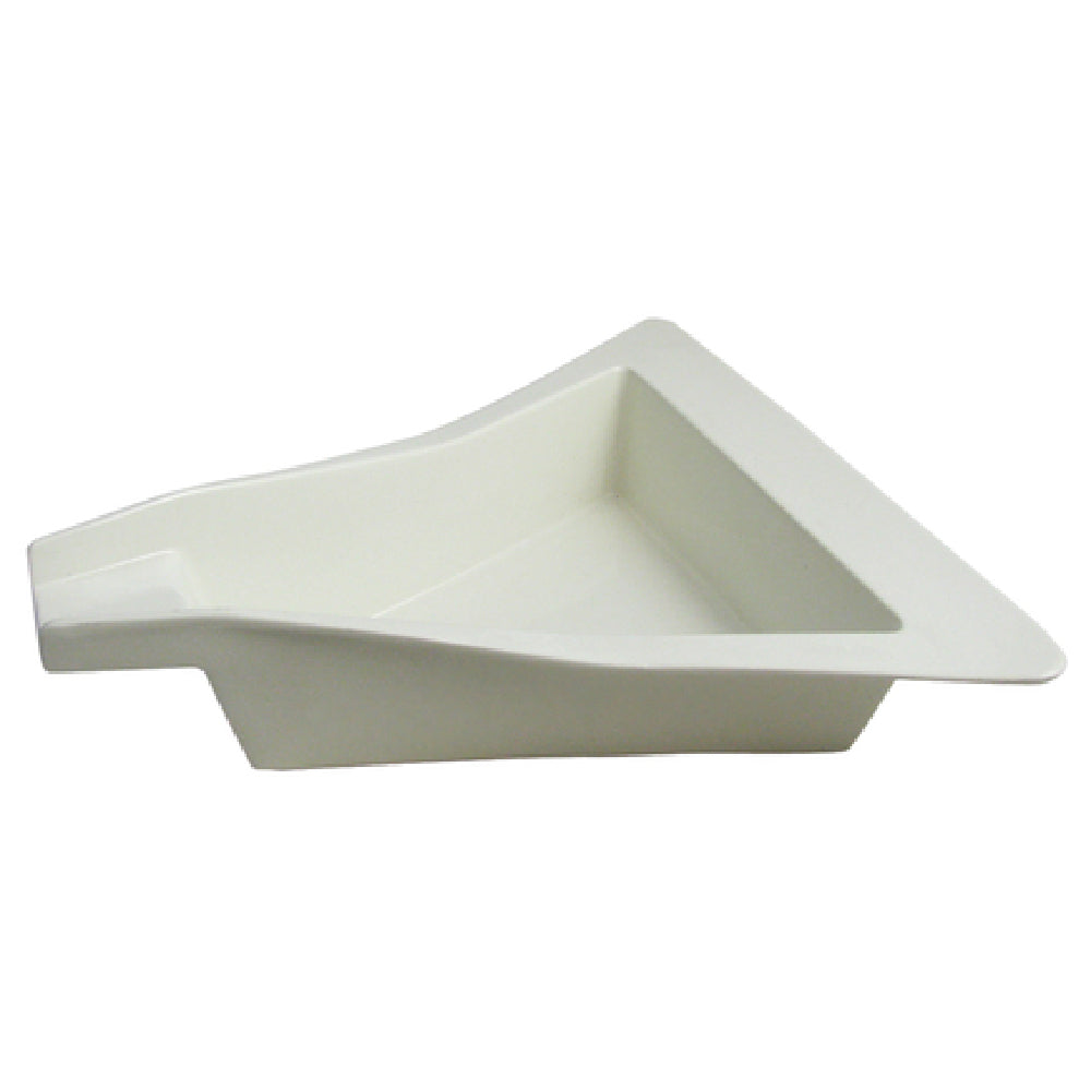 Bon Chef 70077PWHT Futura2 Platter 16" L X 16" W X 3" H Triangular