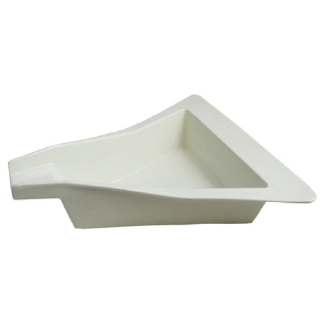 Bon Chef 70077HGRN - Futura2 Platter, 16" L X 16" W X 3" H, Triangular