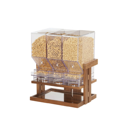 Cal Mil 23728-3-78 Sydney Cereal Dispenser 18"W X 14.5"D X 24"H 3 Section