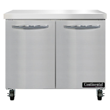 Continental Refrigerator SW36N Work Top Refrigerator 36"W 10.3 Cu Ft Capacity