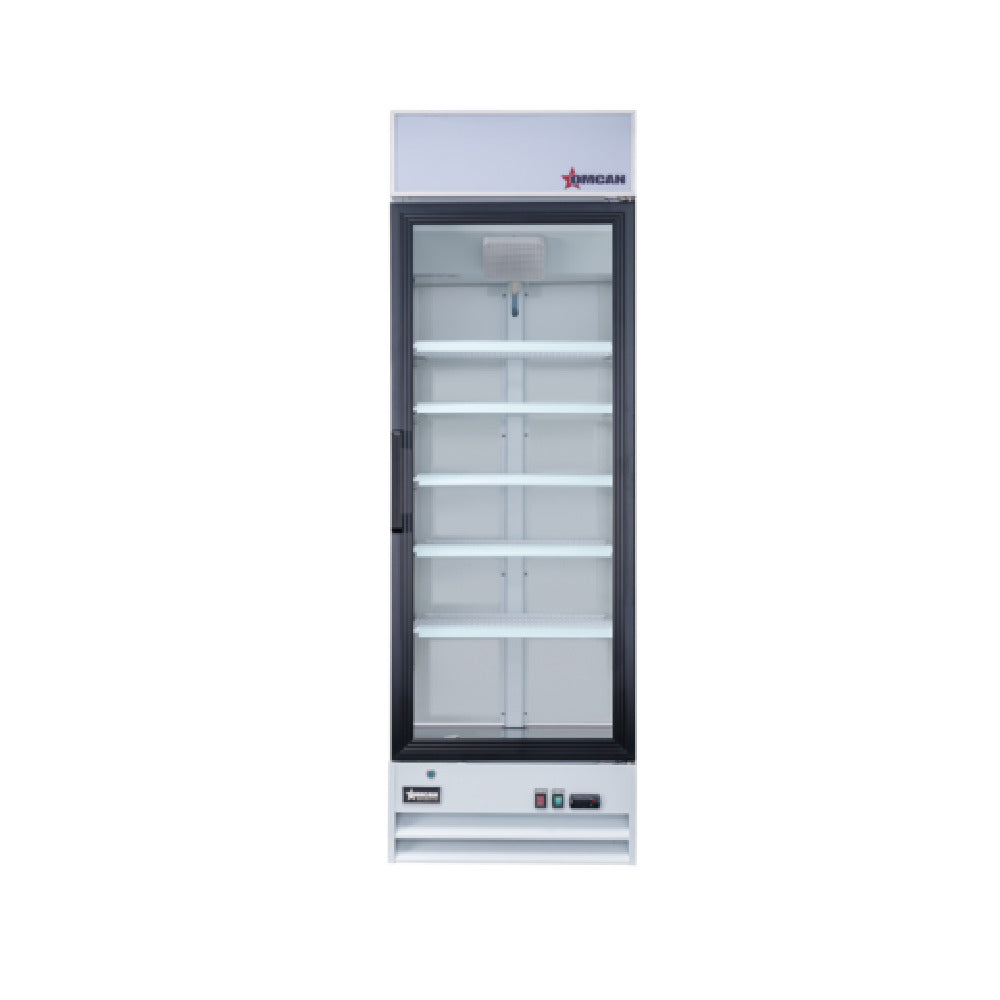 Omcan USA 50035 - (RE-CN-0014-H) Refrigerator, Merchandiser, One-section