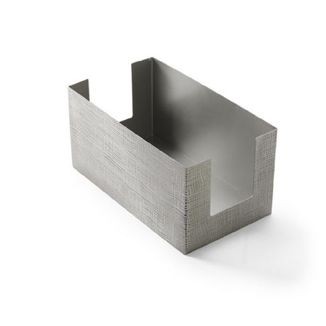 American Metalcraft NHES95 - Napkin Holder, 9" L, Etched Stainless Steel