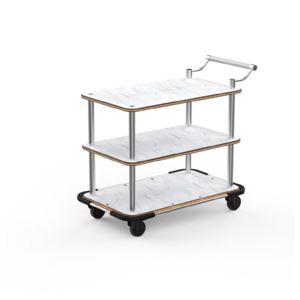 Steelite MGCRNX12CSXX Mogogo Buffet Solutions Roll'n Service Cart 41-1/2" X 21" X 36"H