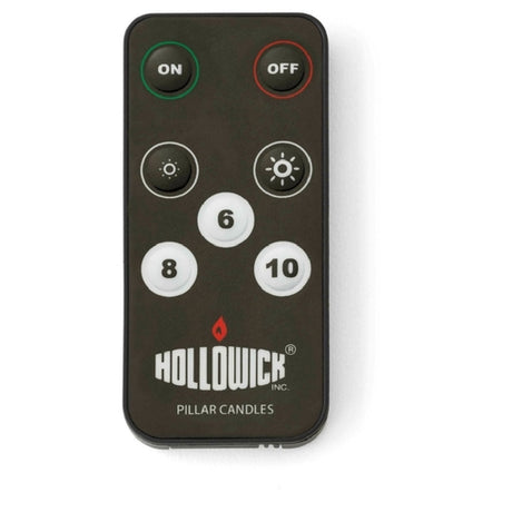 Hollowick HFWP-MRC Flameless Lighting Remote 3-2/5" X 1-1/2" X 1/4" Hollowick's Wax LED Pillars